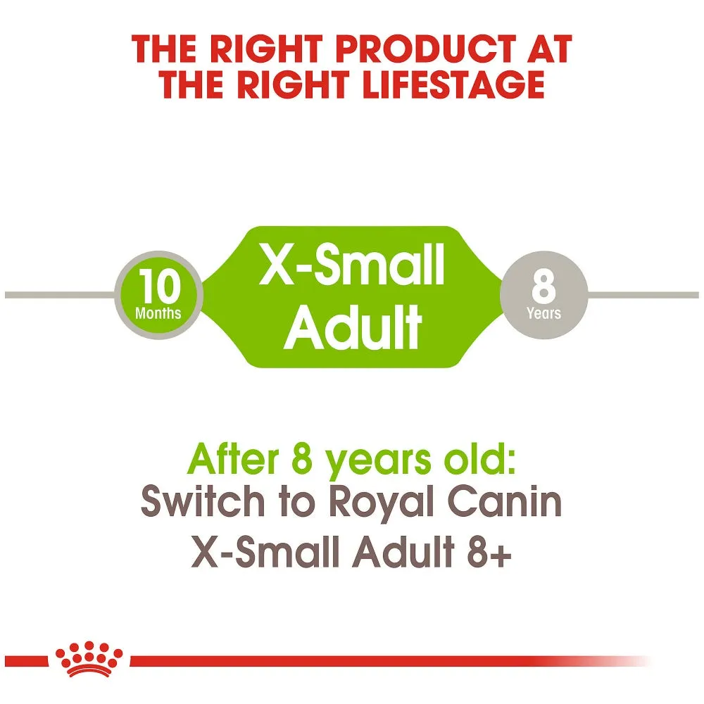 Royal Canin Size Health Nutrition X-Small Adult Dry Dog Food