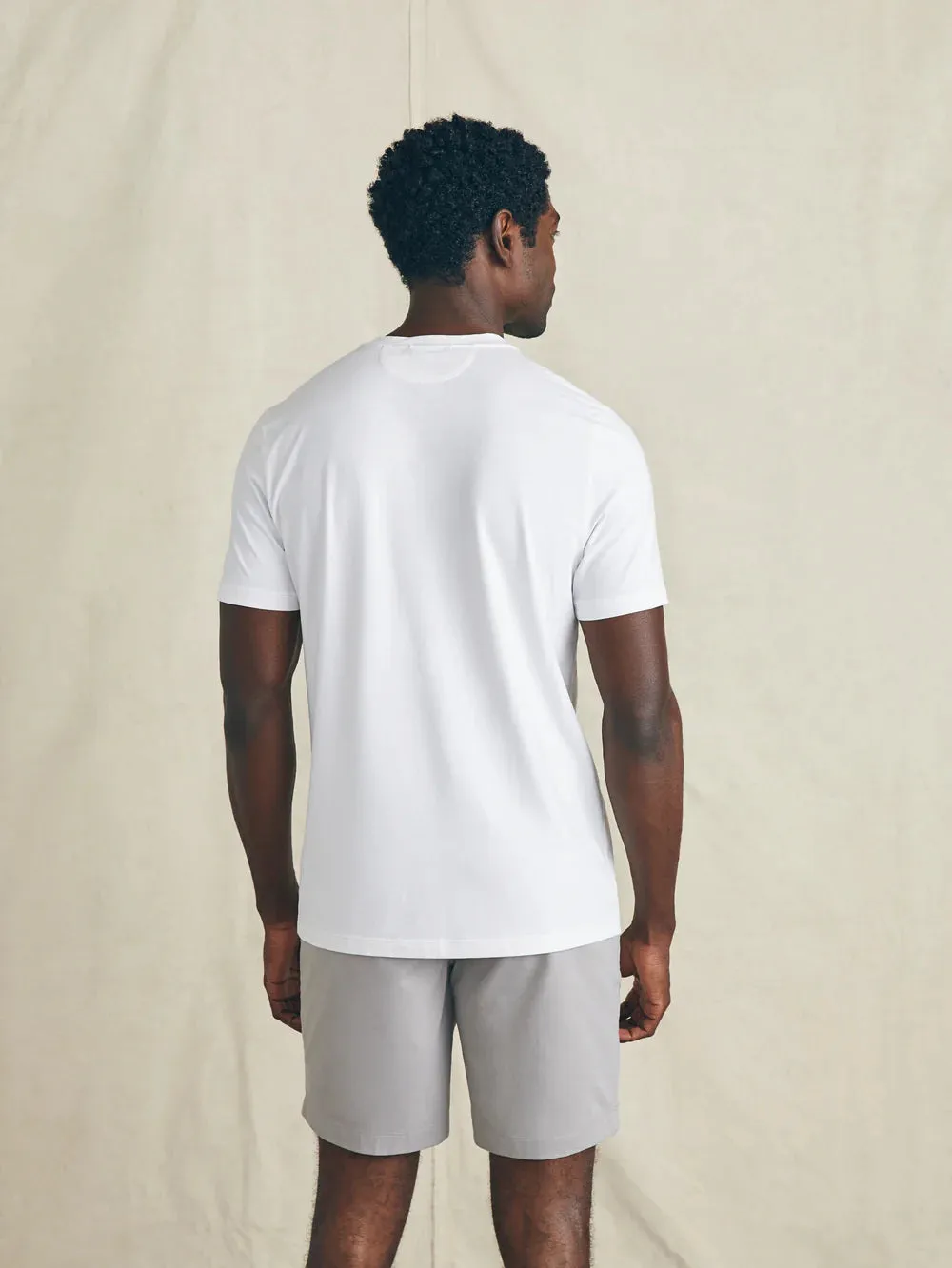 Short Sleeve Movement T-Shirt - Pure White