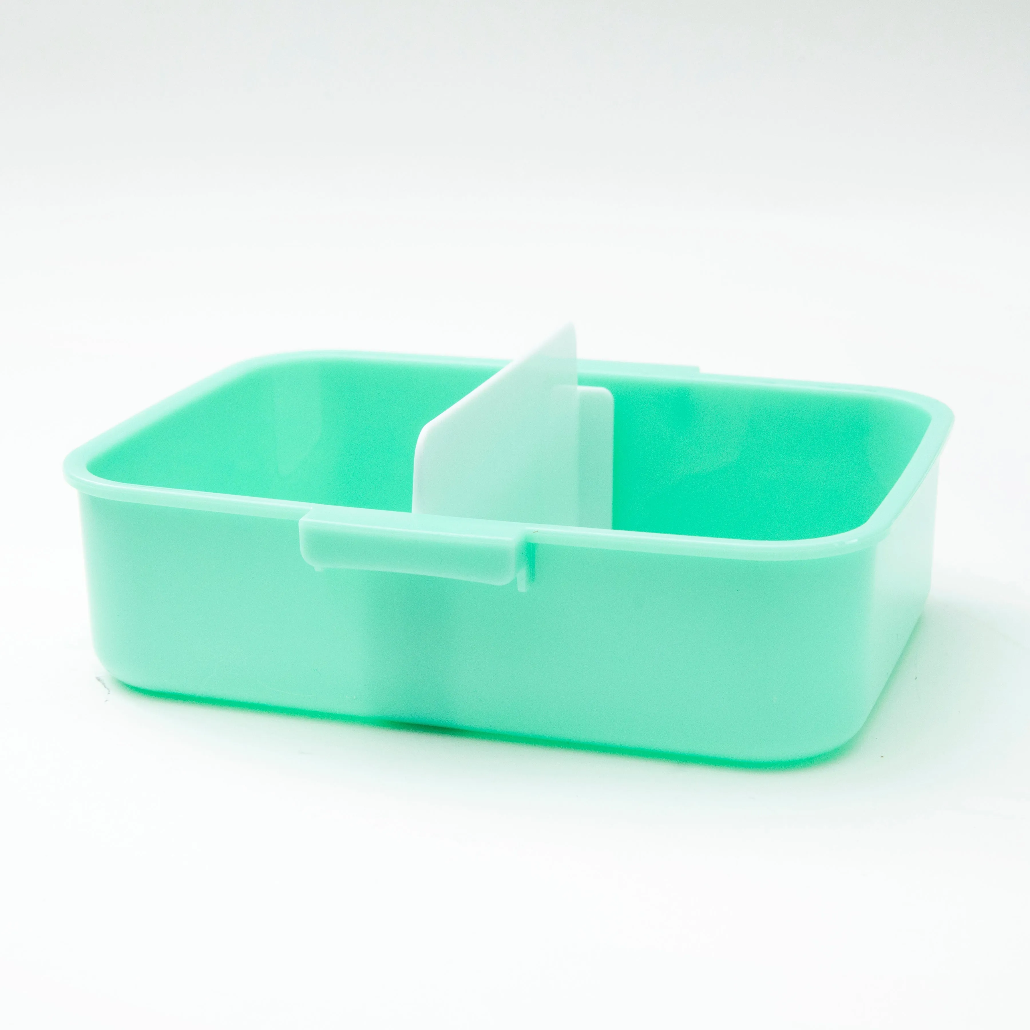 Silicone Lunchbox with Latch & Divider