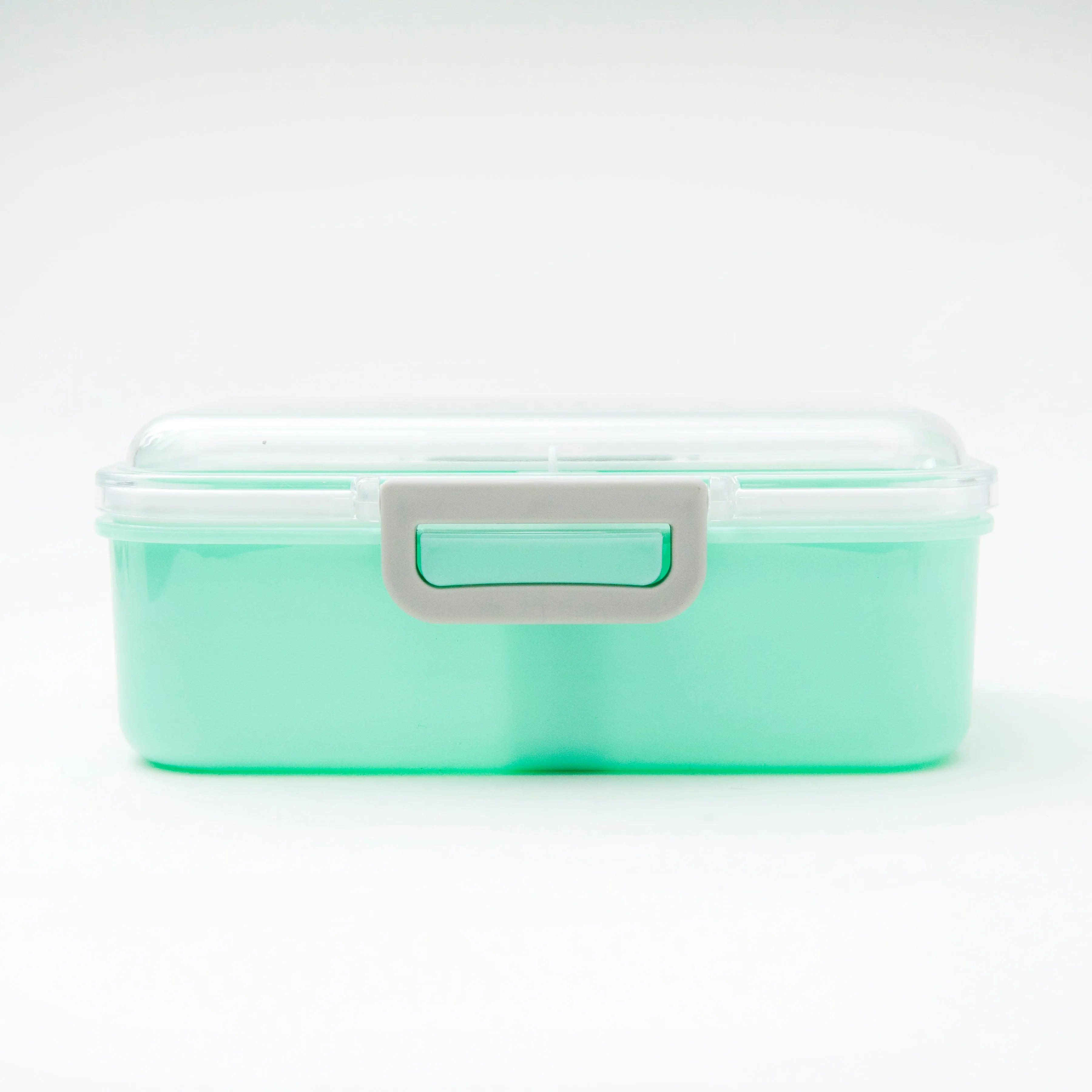 Silicone Lunchbox with Latch & Divider