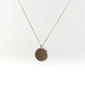 Silver Zoey Triple Round Necklace