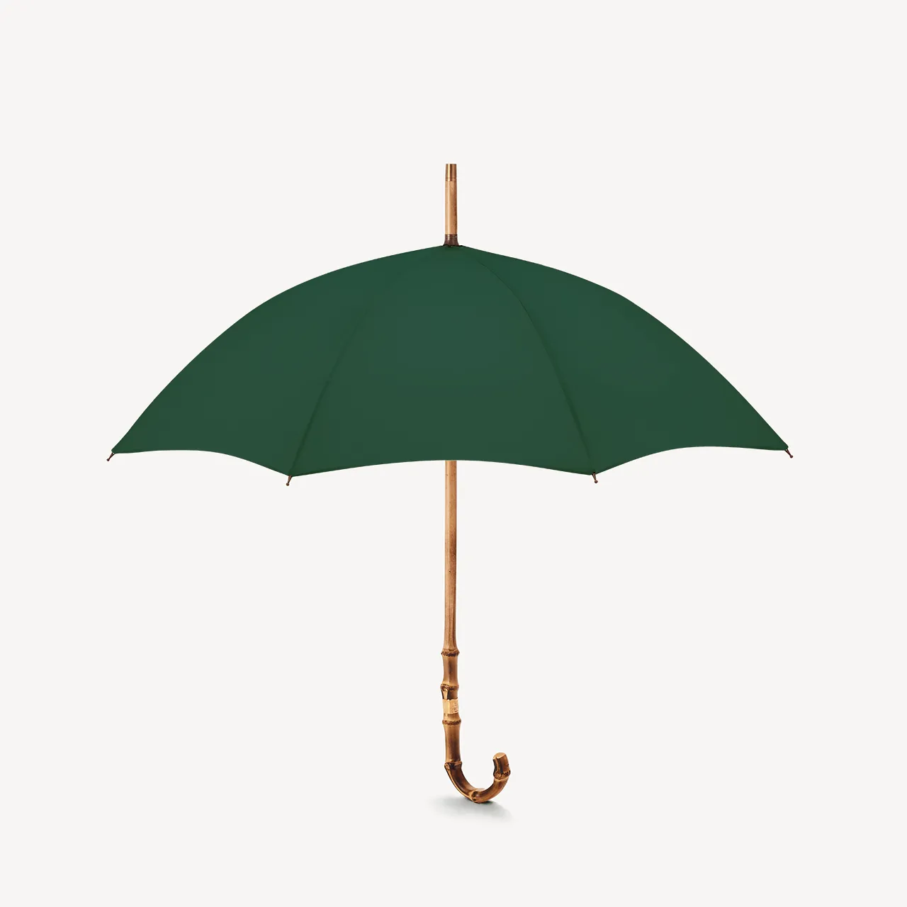 Singin' in the Rain Whangee Umbrella for Women - Jaguar Green