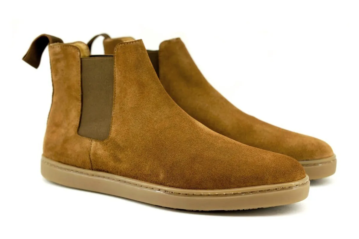 The Suede Chelsea | Cognac