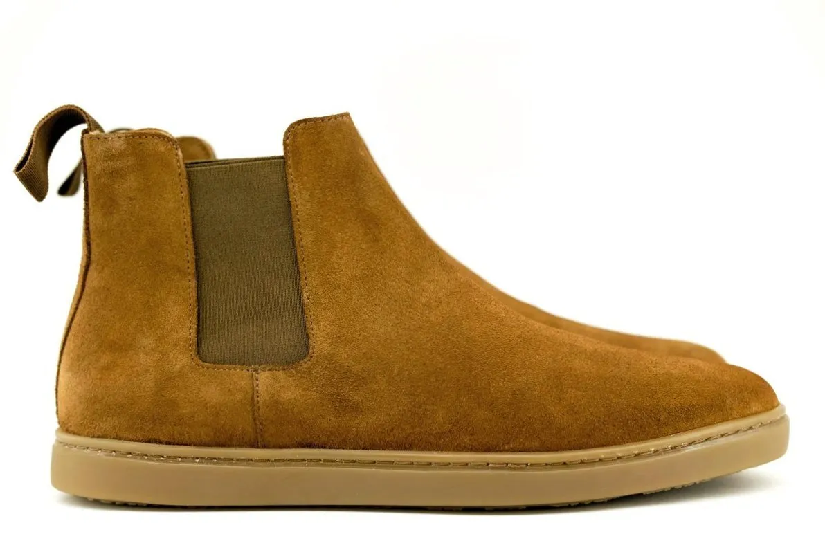 The Suede Chelsea | Cognac