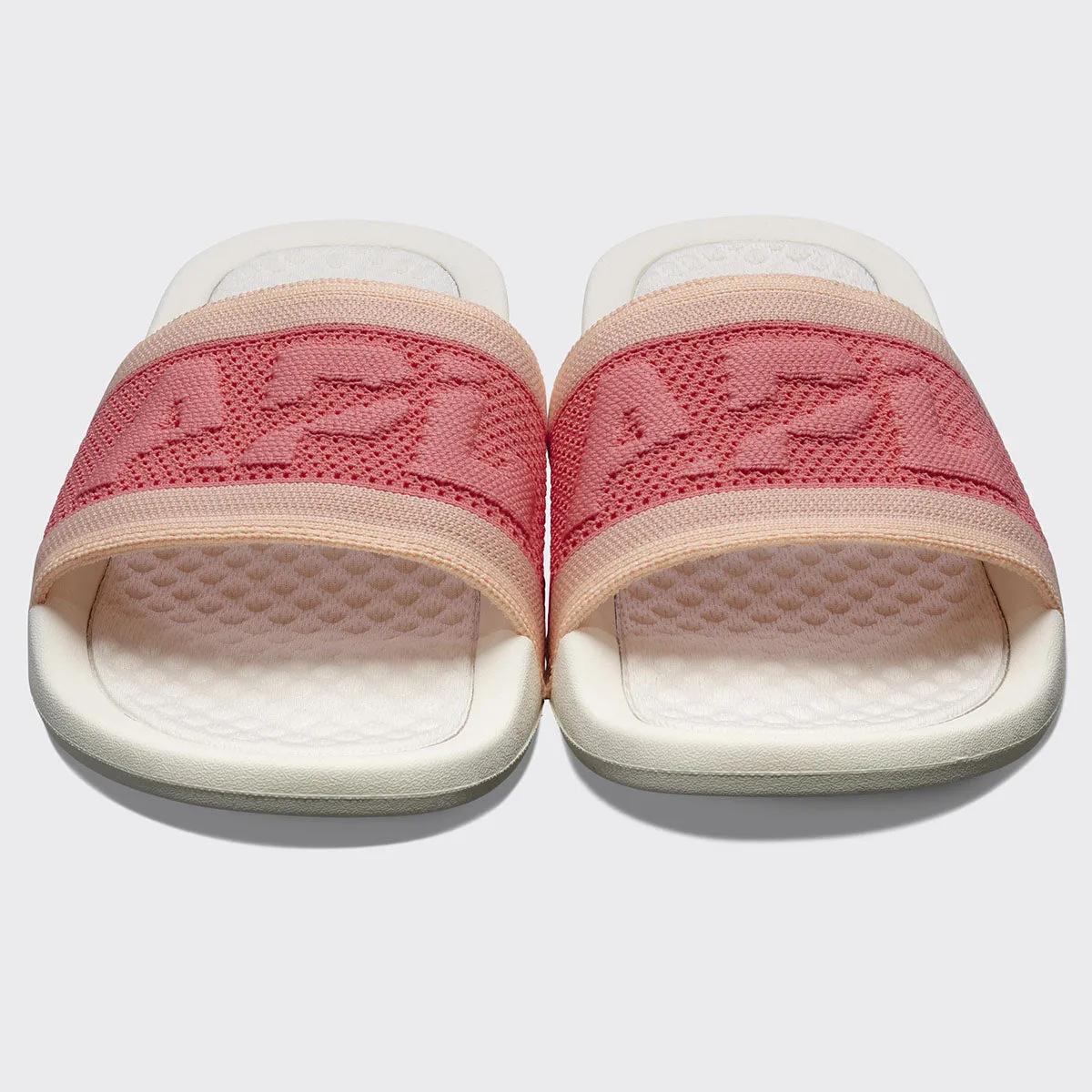 Women's Big Logo TechLoom Slide Fire Coral / Blush / Faded Peach